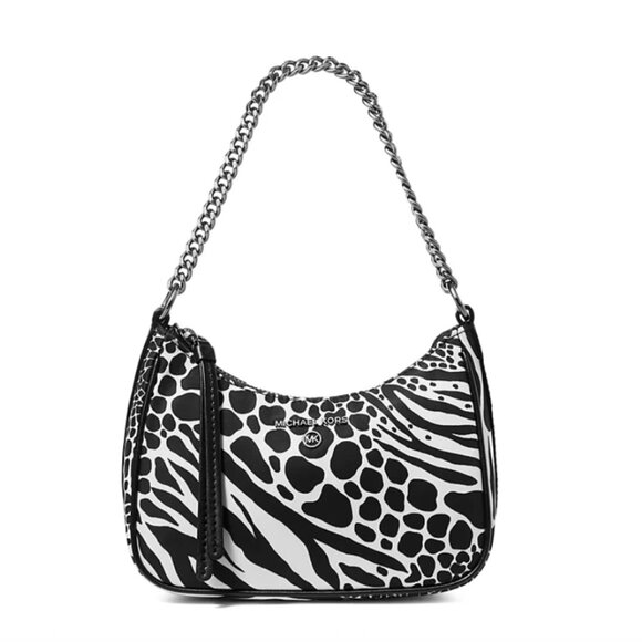 EUC - MICHAEL KORS Jet Set Charm Chain Pouchette Shoulder Bag - Picture 1 of 16